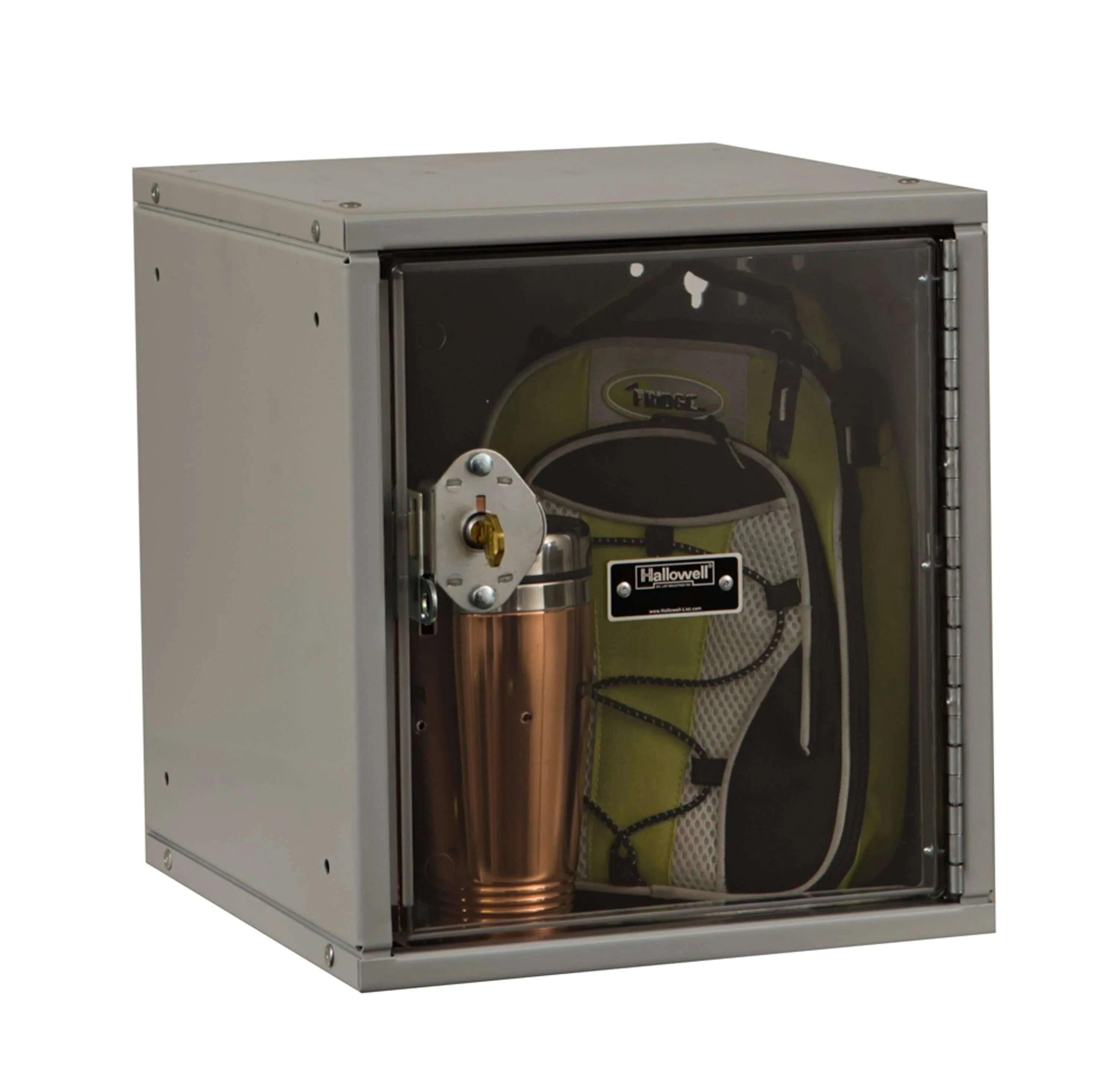 Hallowell Cubix Modular Steel Locker with Safety-View Plus Door YourLockerStore
